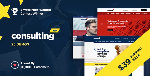 Consulting – Best #1 Business, Finance WordPress Theme
 v6.5.18