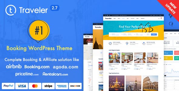 Traveler – Travel Booking WordPress Theme By ShineTheme
 v3.1.2.1