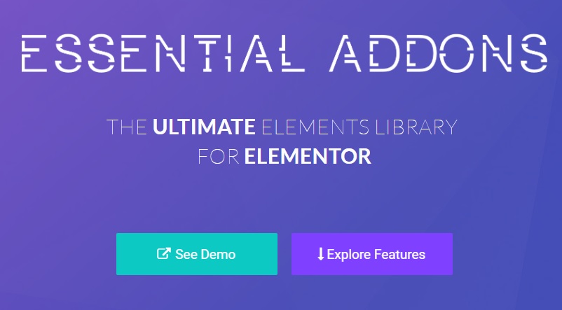 Essential Addons – Most Popular Elements Library For Elementor
 v5.8.9