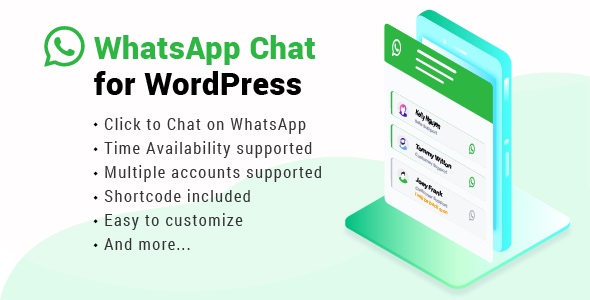 WhatsApp Chat WordPress
 v3.6.2