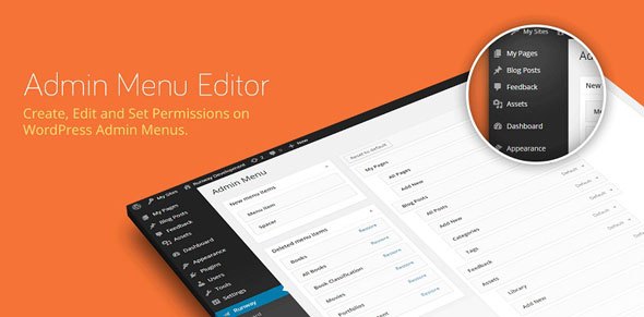 Admin Menu Editor Pro – WordPress Plugin
 v2.23.3 + Addons