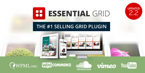 Essential Grid – Best Gallery WordPress Plugin
 v3.1.1