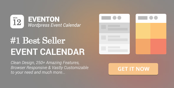 EventOn – WordPress Event Calendar Plugin
 v4.5.9