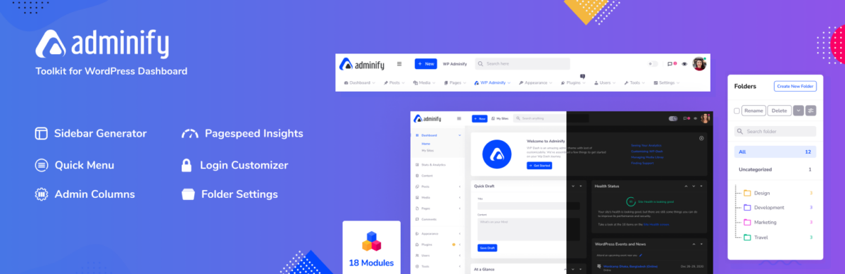 WP Adminify – Powerhouses Toolkit for WordPress Dashboard
						
						
							 v3.2.0