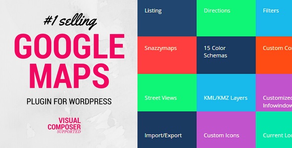 WP MAPS PRO – WordPress Plugin for Google Map  v5.7.3