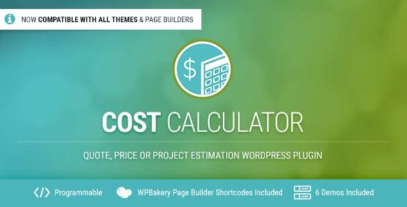 Cost Calculator For WordPress  v2.4.1