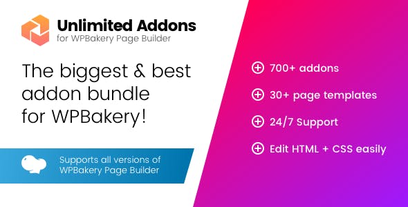 Unlimited Addons for WPBakery Page Builder (Visual Composer) 19602316  v1.0.42