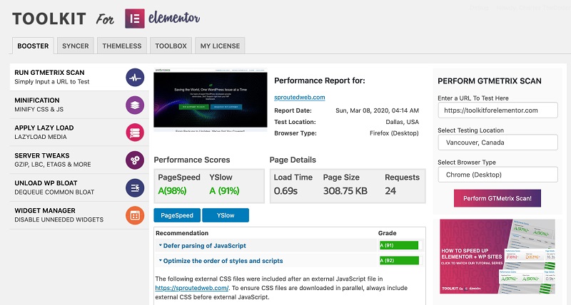 Toolkit for Elementor  v1.5.0