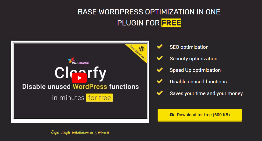 Webcraftic Clearfy Business – WordPress Optimization Plugin  v2.1.6 ‎