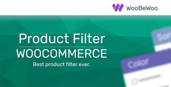 Woo Product Filter PRO By WooBeWoo  v2.6.3