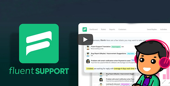 Fluent Support Pro – Best WP Customer Support By Fluent  v1.8.4