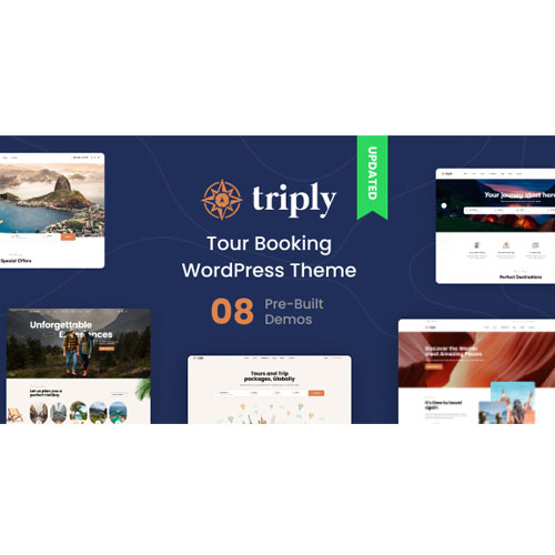 Triply – Tour Booking WordPress Theme    ‎  2.4.1