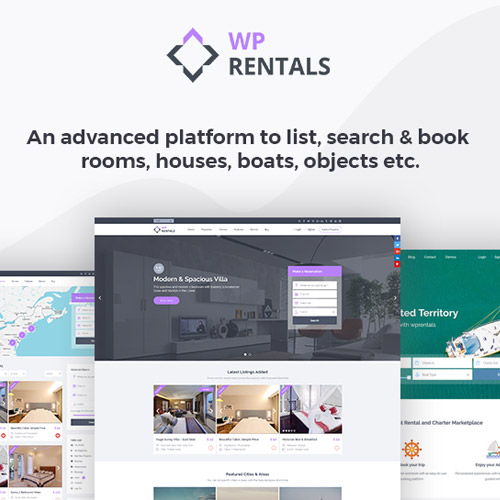 WP Rentals – Booking Accommodation WordPress Theme    ‎  3.12.2